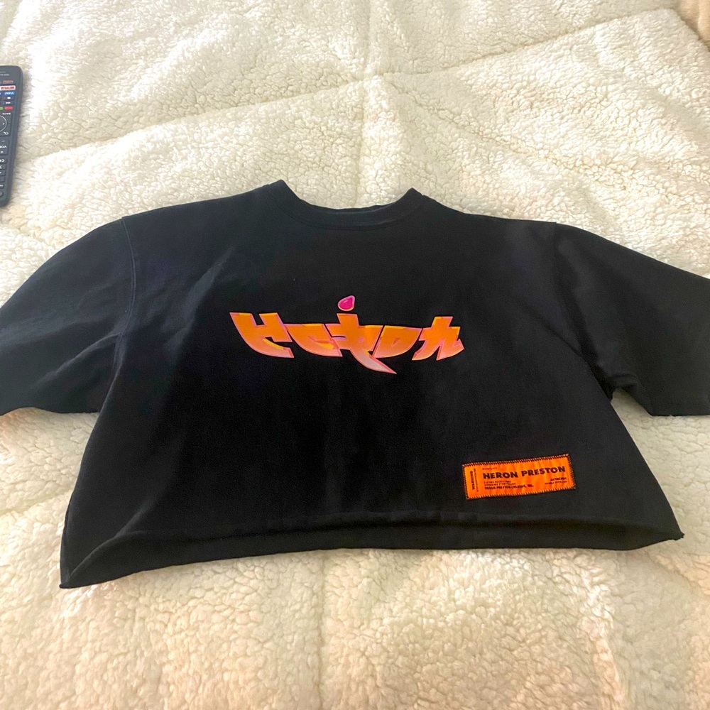 Heron Preston crop top at major discounted price